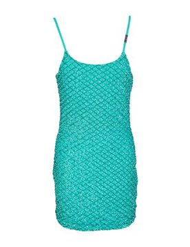 Mini-Kleid Damen Smaragdgrün 34 Damen