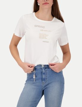 Monari T-Shirt Spring Weiß 40
