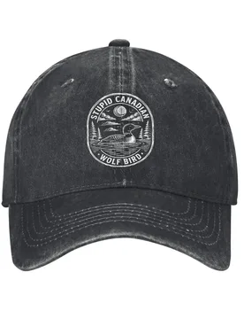 Vintage Stupid Canadian Wolf Bird Cute Loon Sarcastic Animal Casual Baseball Cap For Unisex Men Summer Tennis Skate Hip Hop Hats - Aliexpress - FashionsVida