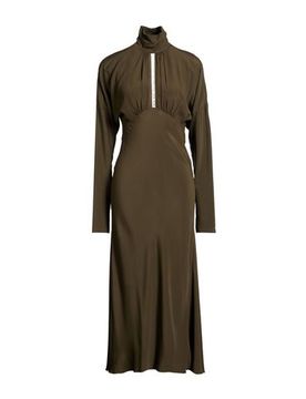 Maxi-Kleid Damen Militärgrün 34,36,38,40 Damen
