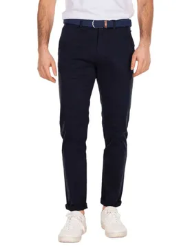 Pantaloni Chino Napier Twill Stretch Blue 1622 28
