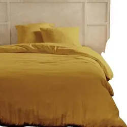 Bettwäsche Parure De Lit Moderne Ocre Einheitsgrösse