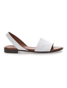 Sandali Bassi Bianchi in Vera Pelle 225265 37
