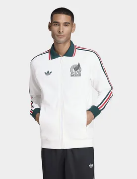 Mens Giacca Anthem Da Trasferta Messico - Bianco, bianco bianco Uomo taglia L - Adidas - FashionsVida