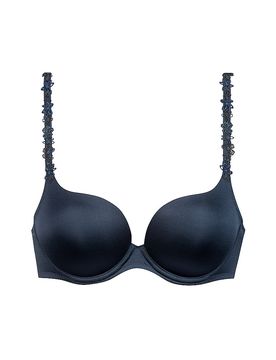 Sujetador con aros PRETTY JOAN azul noche azul claro 75B