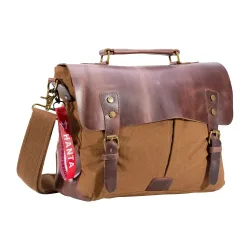 Nature Tasche Messenger Bag - Schwarz Schwarz adult