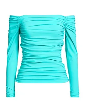 Top Mujer Azul turquesa 34,36 Mujer - Chiara Boni La Petite Robe - FashionsVida