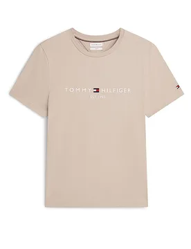 T-Shirt Regular Fit beige M herren - Tommy hilfiger - FashionsVida