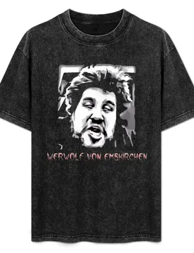Werewolf of Emskirchen T-Shirt Standard Fit Solid Tee Shirt - Aliexpress - FashionsVida
