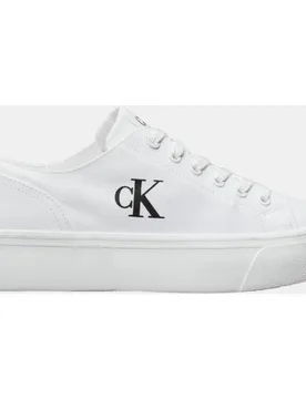 Zapatilla plataforma de canvas - Calvin Klein - FashionsVida