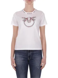 Pinko T-shirt e Polo Bianco rosso