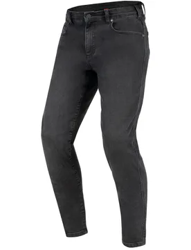 Jeans Moto NOMAD Tapared Fit Washed Nero - L32 taglia 42 - Rebelhorn - FashionsVida