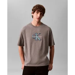 Camiseta Hombre Logo Tricolor