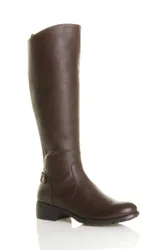 Calf Riding Boots - Brown - Size: 9