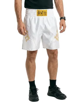 Short De Boxe Bonaventure White / Gold M