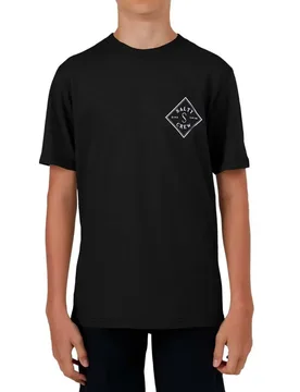 T-shirt à Manches Courtes Tippet Black M Garçon,Fille - Salty Crew - FashionsVida