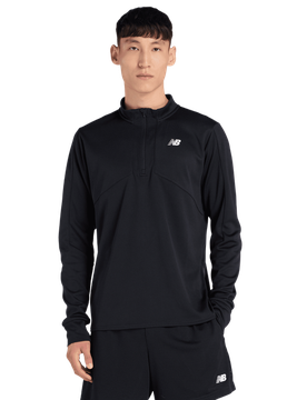 Utility Knit 1/4 Zip Donna - Top da pista Nero - Taglia XS - Poly Jersey XS