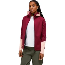 Layer Rider Essentials Zip Hood, weinrot l