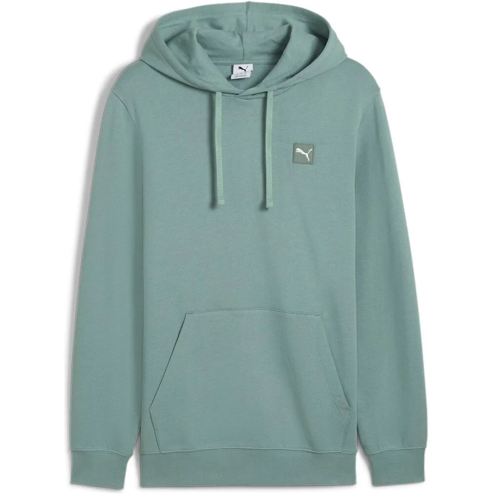 Essentials elevated sudadera hombre Verde (M) - Puma - FashionsVida
