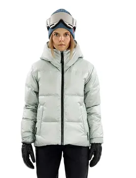 Veste En Duvet Pertex Reversible Tecno Slate Gray / Balsam Green XL