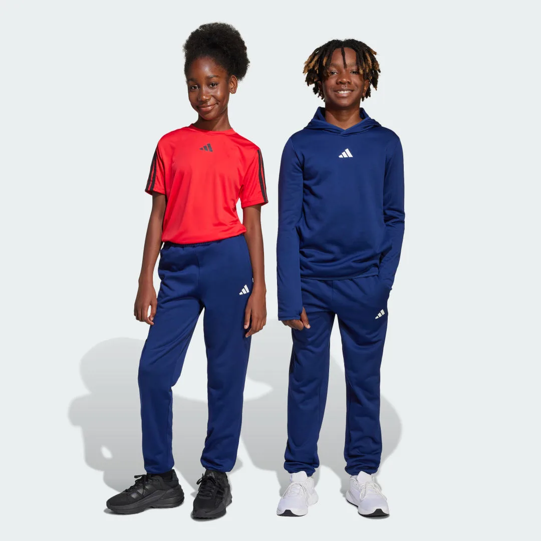 Pantaloni Game and Go Junior 11-12A Dark Blue / White - Adidas - FashionsVida