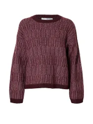 Pullover SLFALVA dunkelrot XS damen