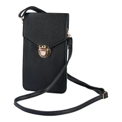 Touchscreen-Tasche "Ida" schwarz