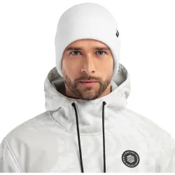 Gorro de invierno Snowflake White