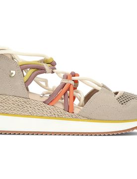 Keilabsatzsandalen 71090 Beige 41