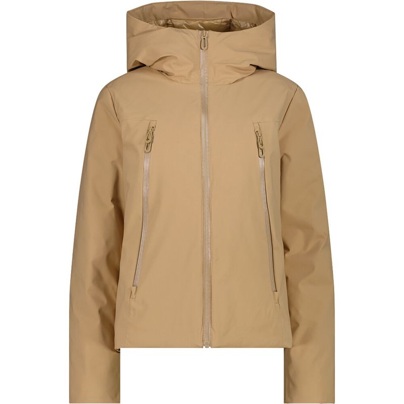 Woman jacket fix hood chaqueta outdoor mujer Marron (40)
