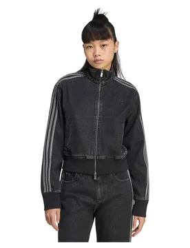 Veste En Jean Firebird Track True Black Denim S - Adidas Originals - FashionsVida