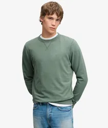 Superdry Herren Klassisches Essential Sweatshirt Green - Größe: Xxl