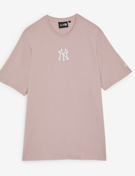 Tee Shirt Ny Logo rose/blanc xs