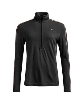 Sous-pull zippé 185 ROCK'N'WOOL noir XS