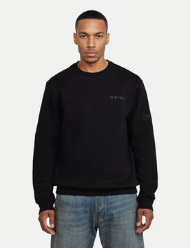 Sweatshirt mit Logo-Print Schwarz XXL