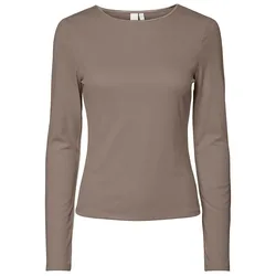 Maglietta A Maniche Lunghe Paloma Taupe Gray XL