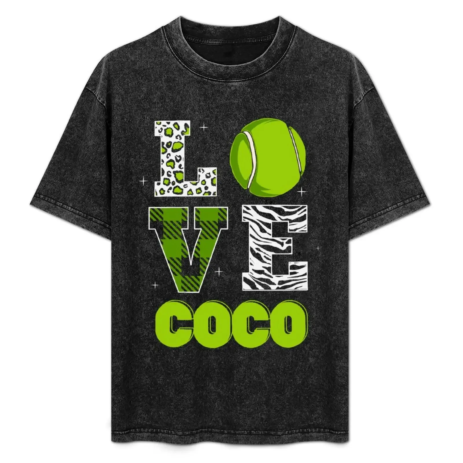 Love Coco T-Shirt Stylish Graphic Short Sleeve Top - Aliexpress - FashionsVida