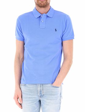 Polo in cotone POLO AZZURRO OXFORD S