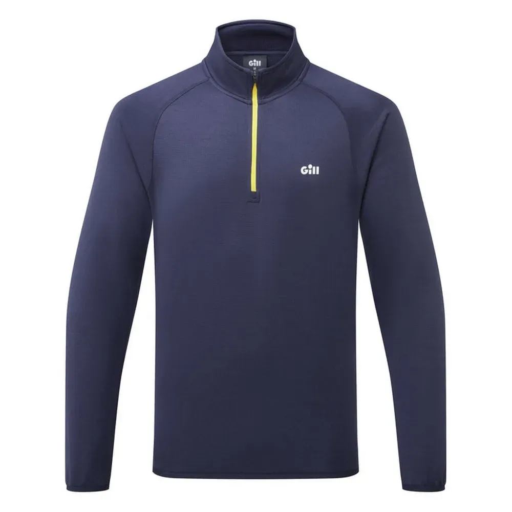 Drift Half Zip Fleece Navy M Men - Gill - FashionsVida