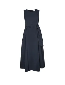 Maxikleid WKDGENTILE dunkelblau 44 damen - WEEKEND MAX MARA - FashionsVida