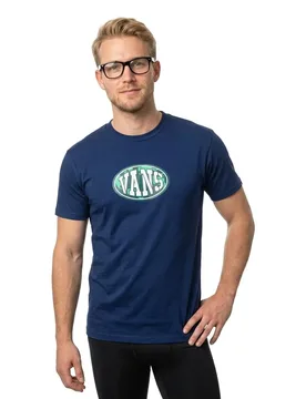 T-shirt à Manches Courtes Worldwide94 Deep Indigo S - Vans - FashionsVida