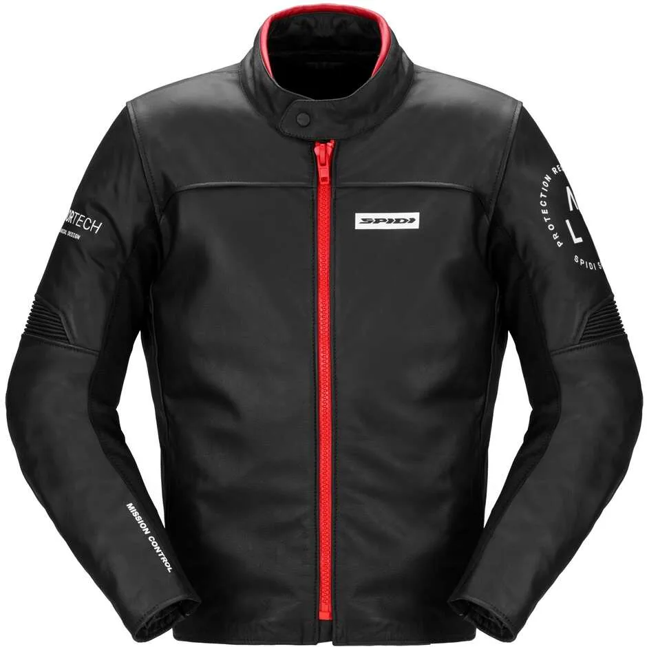 Giubbotto Moto in Pelle GENESIS Rosso taglia 54 - Spidi - FashionsVida