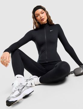 Womens Giacca Full Zip Training One - Nero, nero nero Donna taglia L