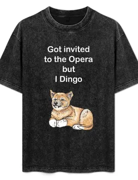 Dingo dog pup - Animal series T-Shirt Tough Fabric Work Tee - Aliexpress - FashionsVida
