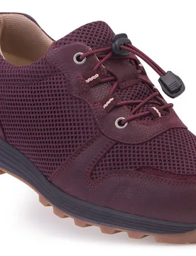 Misty High‑Performance - Clearance Women's Extra Wide Shoes for Swollen Feet - Aubergine - Size: 4½ XXW - Cosyfeet - FashionsVida