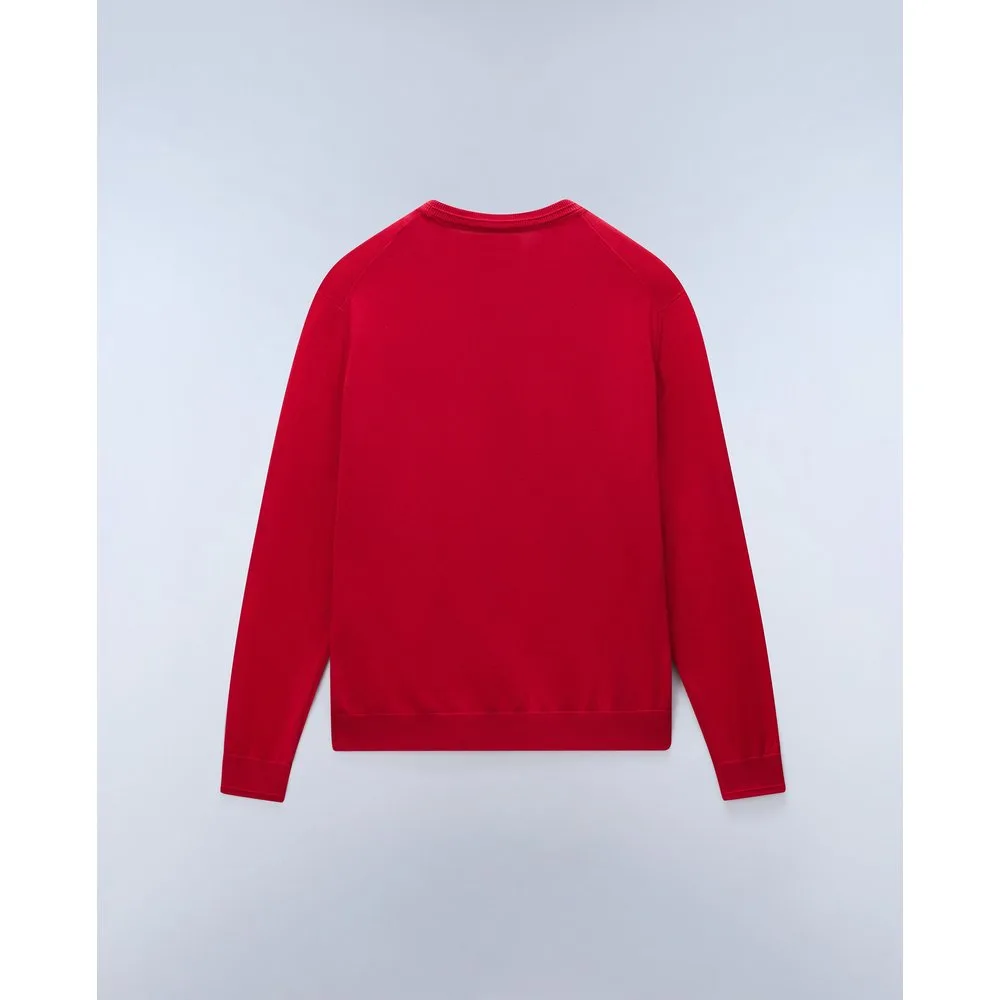 Jersey de hombre Decatur de cuello redondo de algodón - Napapijri - FashionsVida