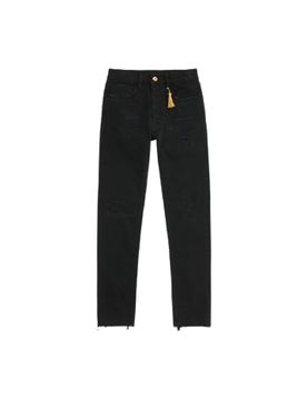Body Slim Ripped Stone 11 Nero P531217