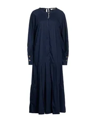 Vestido midi Mujer Azul marino 36,38,40,42 Mujer