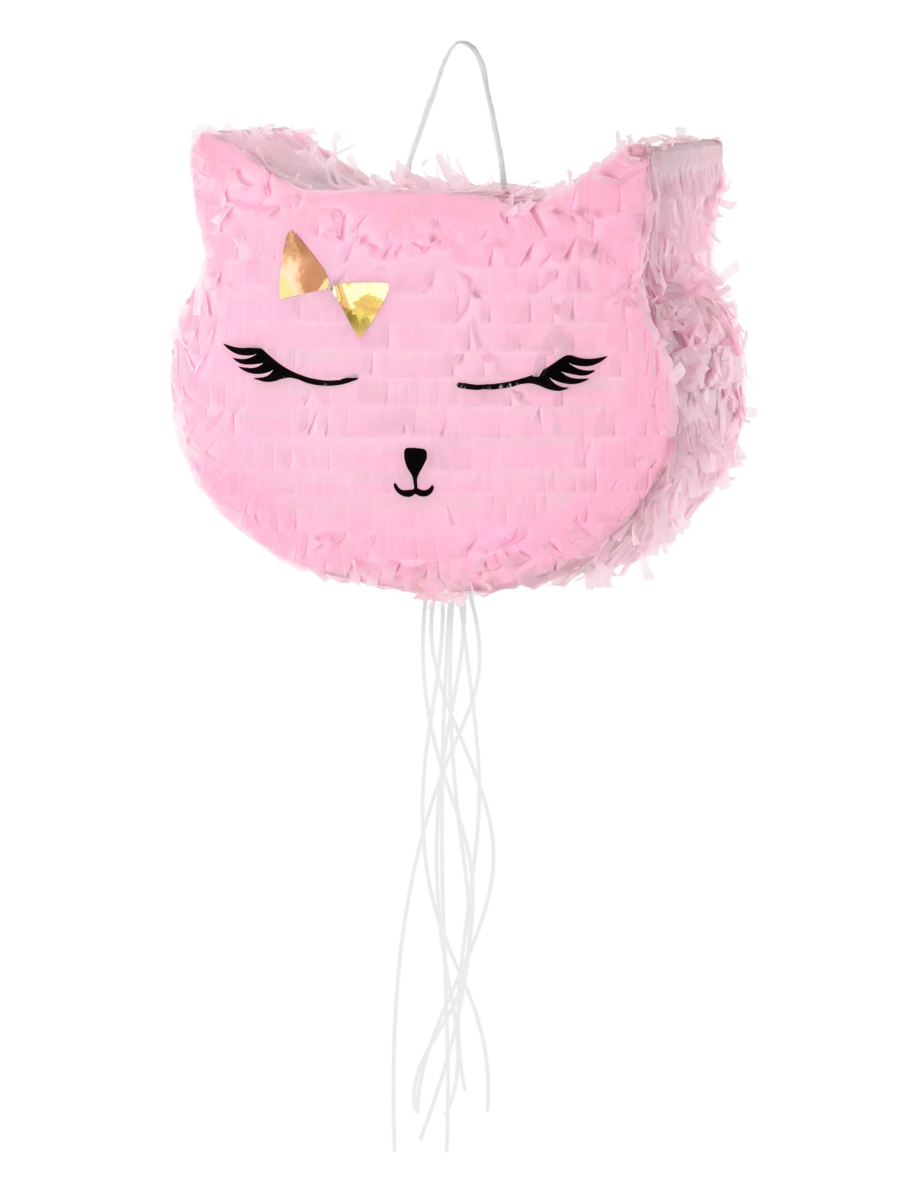 Pinata Katze Rosa 37 x 27 cm - PARTYDECO - FashionsVida