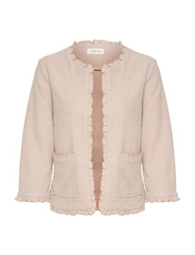 Cream Blazer 'Mellie' talco